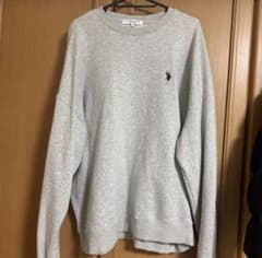 U.S. POLO ASSN. グレー トレーナー Lのサムネイル