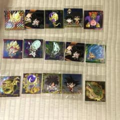 ドラゴンボール 超戦士シール 15枚セットのサムネイル