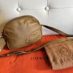 ほぼ　未使用　付属品　LOEWE オールド　ロエベ　ナッパレザー　ミニ　バッグ