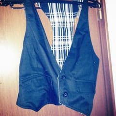 リバーシブル ジャケット  ベスト ジレのサムネイル