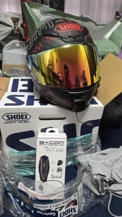 shoei z-7 PERMUTATION Mサイズ　B+COM 4XLite付のサムネイル