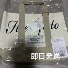herlipto ハーリップトゥ ミニ トート キャンバス アイボリー HLT