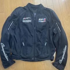 elf Competition バイクジャケット メッシュ 黒のサムネイル