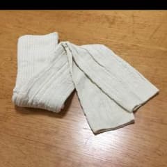 新品水通しのみ シルクニットの五分丈腹巻きスパッツ 防寒インナーのサムネイル