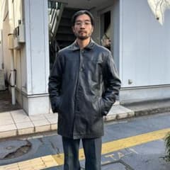 old gap レザー カーコート 野村訓市 常田大貴 ヴィンテージ - メルカリ