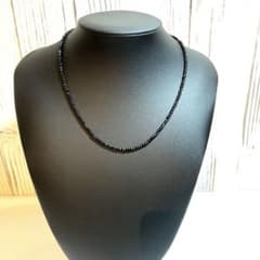 K18WG トルマリン　ネックレス　約42cm ケース付き