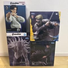呪術廻戦　プライズフィギュアセット7体セット 呪術廻戦 プライズ フィギュア 4点セット - メルカリ