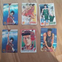 スラムダンク カードダス キラカード 7枚セットのサムネイル