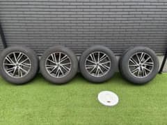 すし！様専用 夏タイヤ17インチアルミホイールセット 225/65R17 良品