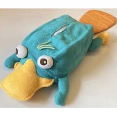 フィニアスとファーブ カモノハシペリー ぬいぐるみティッシュカバー Disney