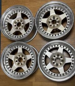 WORKマイスターCR01 15インチ5スポークホイールPCD100 4穴特注品 WORKマイスターCR01 15インチ5スポークホイールPCD100 4穴特注品