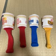 値下げしました！カップヌードルヘッドカバーセットのサムネイル