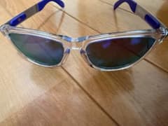 OAKLEY サングラス クリアフレーム パープルのサムネイル