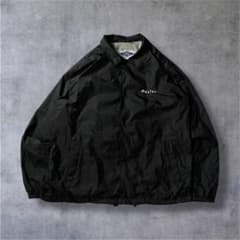 企業系MasTec ナイロンコーチジャケット XL ブラック ドローコード 短丈