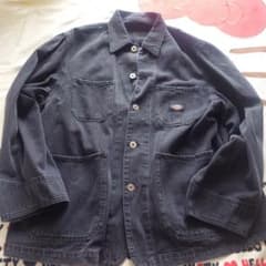 Dickies カバーオール ブラック ジャケット