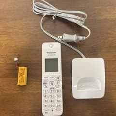 [未使用]Panasonic 増設子機 KX-FKD553-W 本体のサムネイル