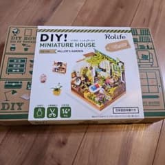 DIY　つくろう！ミニチュアハウス　ガーデン　新品のサムネイル