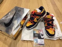 NIKE off-whiteDUNKLOW LTHR/OW CT0856-700のサムネイル