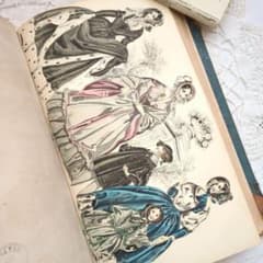専用】超稀少1841Godey's アンティーク洋書 絵本 ヴィクトリアン