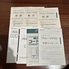 高2 ベネッセ プロシードテスト 2025年2月実施 高1 2024年2月度実施 ☆プロシードテスト 英語 国語 数学 模試