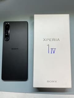 【週末限定値下】Xperia 1 IV ブラック au版 256GBのサムネイル
