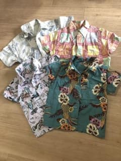 アロハシャツ4枚セットのサムネイル