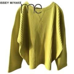 ミーイッセイミヤケ スウェット プリーツトップス カットソー