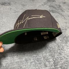 ヨウジヤマモト NEW ERA キャップ 紺 黒 緑のサムネイル