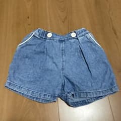 ♡テータテート　デニムショートパンツ　80センチ♡のサムネイル