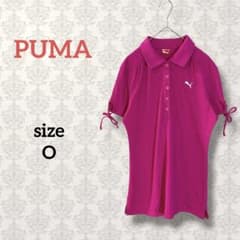 Puma [O] Ribbon Sleeve Polo Shirt, Sportswear, Casual, Pink, Golf