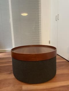 こ*は様 ACTUS アクタス 円形コーヒーテーブル 収納ボックス付き