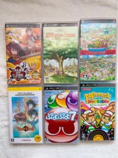 PSP 소프트 6 개 세트 정리 판매