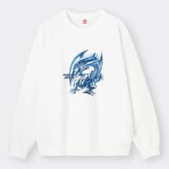 XL】ブルーアイズホワイトドラゴン 遊戯王 スウェット GUコラボ - メルカリ