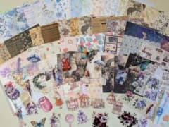 No.2コラージュ素材デザインペーパーまとめ売りのサムネイル