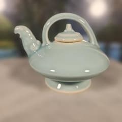 鍋島焼 鍋島青磁 ティーポット 小笠原長春 - メルカリ