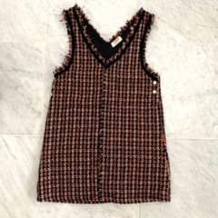 ＜新品未使用＞PULL&BEAR　ツイードワンピースのサムネイル