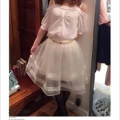 ロジータ♡アイボリー スカートのサムネイル