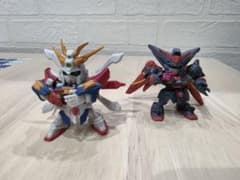 ガシャポン戦士DASH SDガンダム フィギュア 2体セット 武器付きのサムネイル
