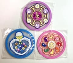 おジャ魔女どれみ　コースター　3点