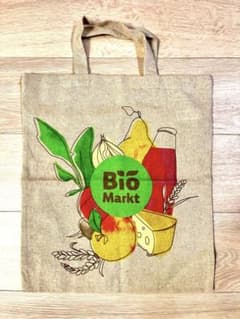 【新品未使用】ドイツ エコバッグ Denn‘s Bioマチなしのサムネイル