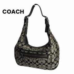 希少☆COACH コーチ ホーボー ワンショルダーバック ハーフムーン