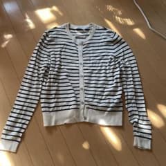 ZARA ストライプ カーディガン Sサイズのサムネイル