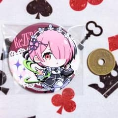 Re:ゼロから始める異世界生活 リゼロ ラム 缶バッジ 訳あり - メルカリ