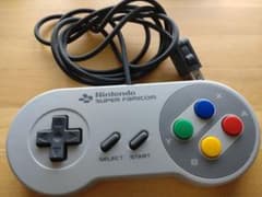 ニンテンドークラシックミニ スーパーファミコンコントローラーのサムネイル