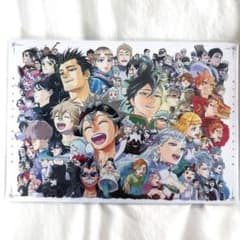ブラッククローバー　キャンバス風アートボード　ジャンプgiga　30枚 ジャンプ GIGA 付録 キャンバス風アートボード ブラッククローバー