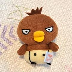 たまひよ　茶色の鳥 ぬいぐるみ 　ストラップ　レア たまひよ 茶色の鳥 ぬいぐるみ ストラップ レア - メルカリ
