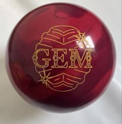 ジェムガーネット ロトグリップ ボウリングボール 15.2ポンド プラグ済