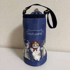 mofusand ペットボトルカバー ホルダー 青 水筒 猫のサムネイル