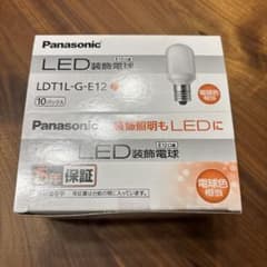 Panasonic LED装飾電球 LDT1L-G-E12 47個のサムネイル