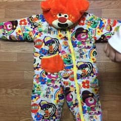 ジャム 80 つなぎ もこもこ 裏起毛のサムネイル